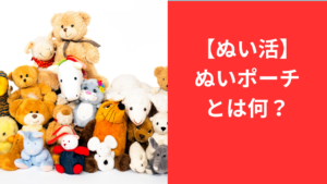 ぬいポーチとは何？